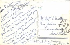 CPA Camp Militaire de Souge Gir l'Hopital Militaria