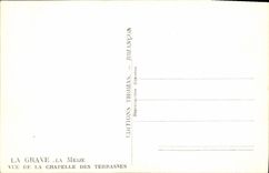 CPA La Grave la Meije vue de la Chapelle des Terrasses 