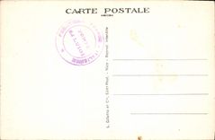 CPA Menton la Frontiere Franco Italienne le Pont Saint Louis 