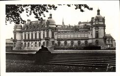 CPA Chantilly Oise le chateau Cote Nord 