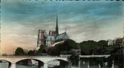 CPA Paris l'Abside et Notre Dame 