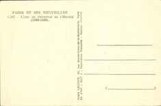 CPA Paris et ses Merveilles l'Arc de Triomphe de l'Etoile 1806 1836 