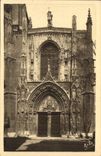 CPA Aix en Provence Grande porte Goutique de la Cathedrale Saint Sauveur 