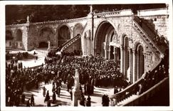 CPA Lourdes Entree du Rosaire 