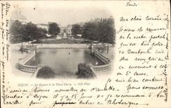 CPA Dijon le Square et la Place Darcy 