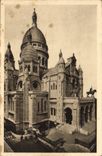 CPA Paris en Flanant Montmartre la Basilique du Sacre Coeur 