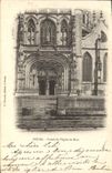 CPA Bourg Portail de l'eglise de Brou 