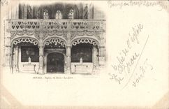 CPA Bourg Eglise de Brou le Jube 
