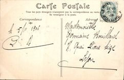 CPA Le Puy la place du Breuil Fontaine Crozatier et le Theatre 