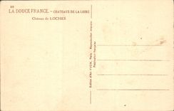 CPA Chateaux de la Loire Chateau de Loches