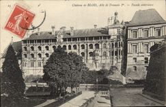 CPA Chateau de Blois Aile de Francois 1er Facade exterieure 