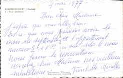 CPA Herimoncourt Doubs vue generale