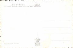 CPA Montreux vue generale et les Donts du Midi 