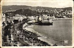 CPA Nice la Promenade et Jetee Promenade 