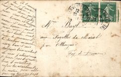 CPA Bonne Annee Avion Aviation