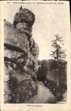 CPA Tete de Calvin Route Pittoresque des Brenets au Saut du Doubs 
