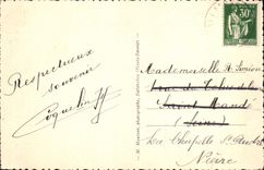 CPA Les Alpes Pittoresques Sallanches Hte Savoie le Coteau de St Martin et les Aiguilles de Varens