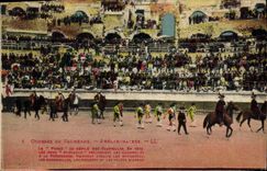 CPA Courses de Taureaux Preliminaires Corrida