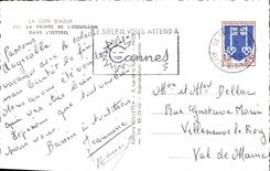 CPA La Cote d'Azur la Pointe de l'Esquillon dans l'Esterel