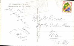 CPA Marseille B du R Notre Dame de la Garde 