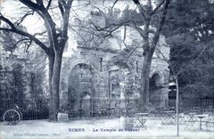 CPA Nimes le Temple de Diane 