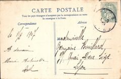 CPA Nimes le Nympheum Bains Romains 