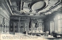 CPA Grenoble Interieur du Palais de justice salle du Tribunal Civil ancienne Chambre de la cour des 