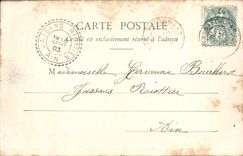 CPA Chamonix Bords de l'Arve et le Mont Blanc 