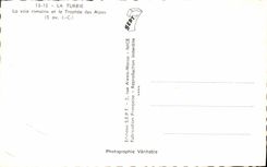 CPA La Turbie la Voie Romaine et le Trophee des Alpes 5 av JC