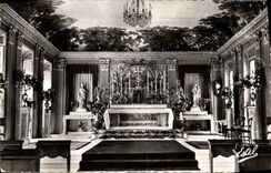 CPA Hanneucour S et O le Maitre Autel Chapelle du chateau 