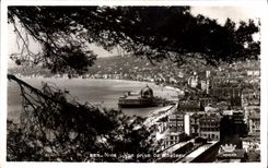CPA Nice vue prise du chateau 