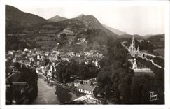 CPA Lourdes vue prise du chateau Fort 