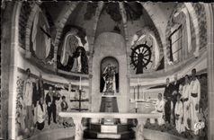 CPA Antibes Sanctyaire de la Garoupe Chapelle N D de Bon Port 