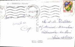 CPA Granville Manche Le Plat Gousset par mauvais 