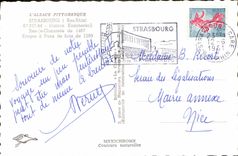 CPA l'Alsage pittoresque Strasbourg Bas Rhin Maison Kammerzell Rez de Chaussee Etages a Pans de bois