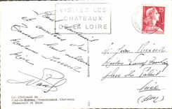 CPA Le Chateaux de Azay le Rideau Chenonceaux Cheverny Chambord et Blois 