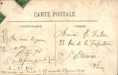 CPA Vichy l'Hotel du Parc 