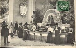 CPA Vichy Source des Colestins Temperature 