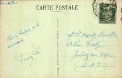 CPA Frontiere Franco Suisse Bassins du Doubs 