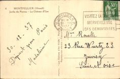 CPA Montpellier Hetault Jardin du Peyrou Le Chateau d'Eau 