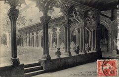 CPA Toulouse Le Cloitre Detail d'une Galerie 