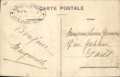 CPA Les Pyrenees Gavarnie Exouralonniestes sur le Chemin du Cirque 