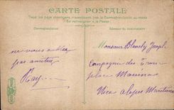 CPA Aix en Provence Statue de Mirabeau dans la courdela 