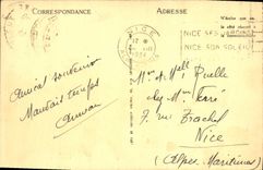 CPA La Pointe du Raz La Baic des Trepasses Le Rochier