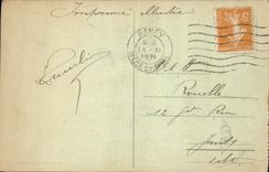 CPA Nancy Vue panoramiqe prise l'Hotel de Ville 