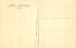 CPA Dreux Chapelle Saint Louis Vitrait de la Manufacture de Sevres Ecce Homo 