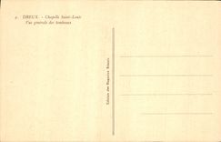 CPA Dreux Chapelle Saint Louis Vue generale des tombeaux 