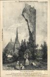 CPA Eure et Loir historique Tour de Gallardon 