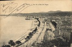CPA Nice Vue de la Baie des Anges 