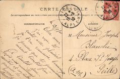 CPA Nice Vue de la Baie des Anges 